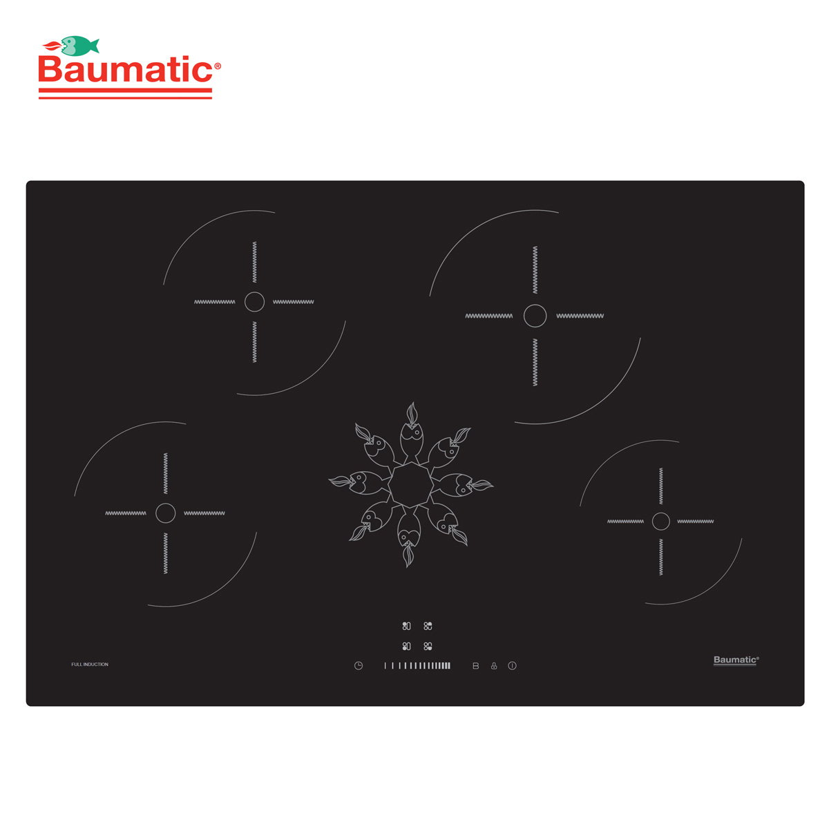 Bếp Từ 4 Vùng Nấu Baumatic BIP772